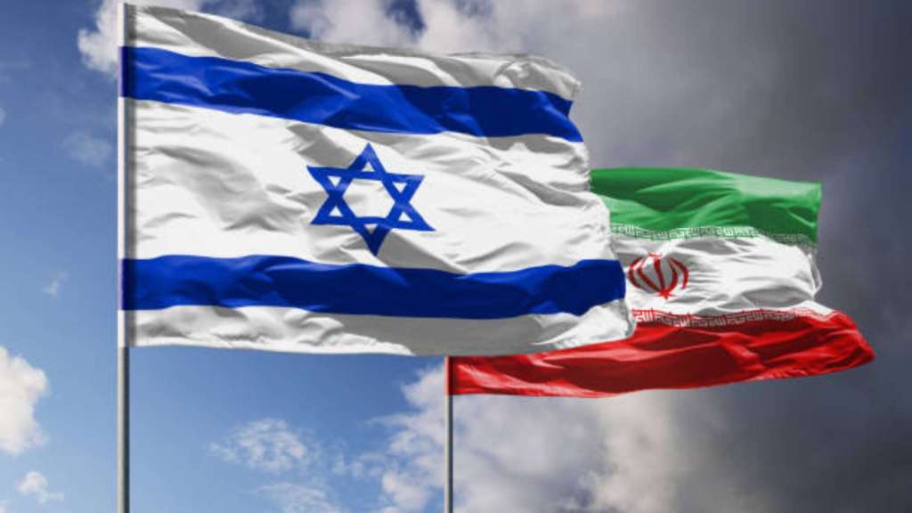 Israel-Palestine flags